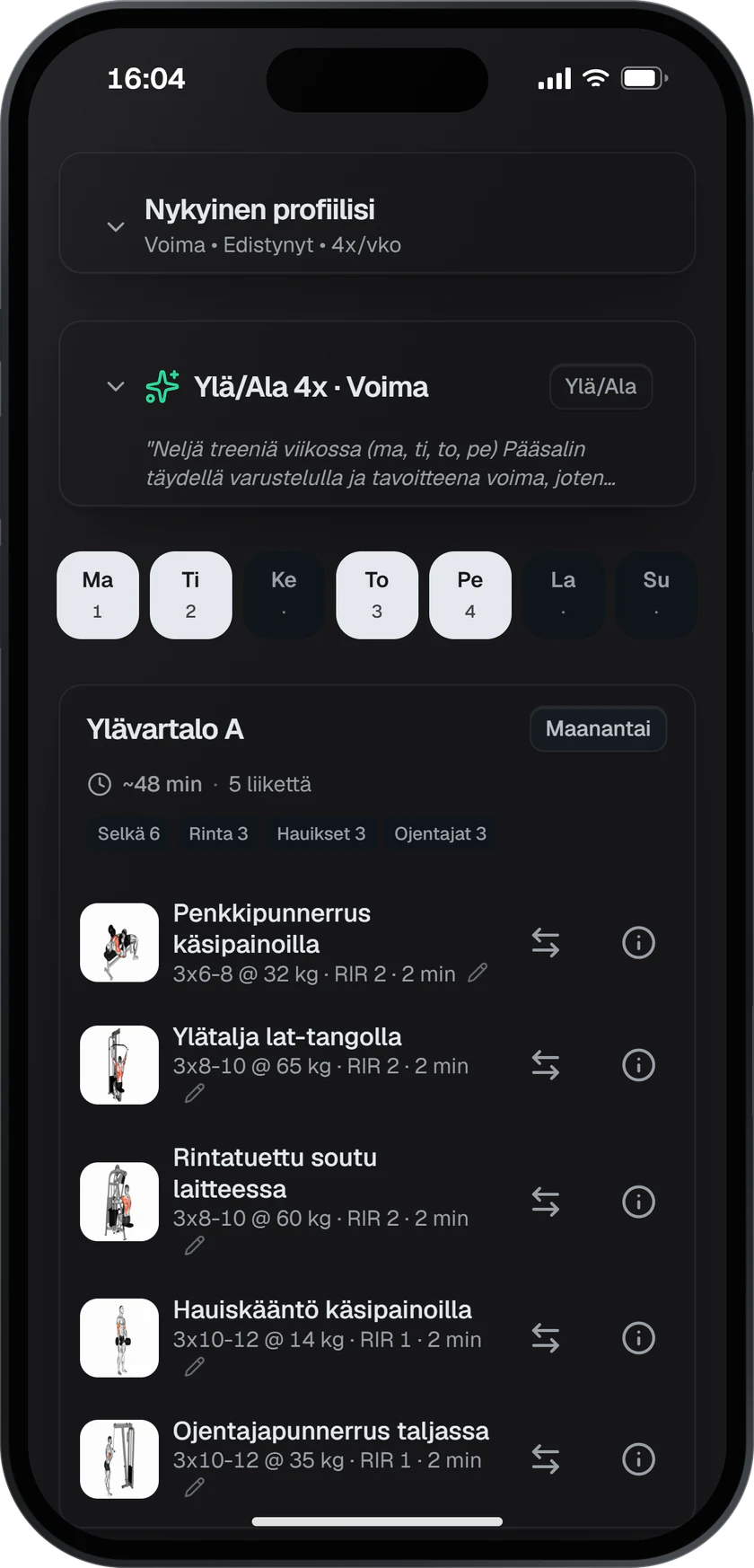 AI-ohjelmageneraattori SisuLiftissä